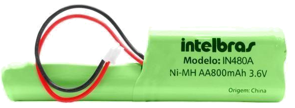 Bateria NI-MH 3,6V/800MAH IN480A Intelbrás