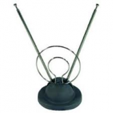 Antena tipo V, com base